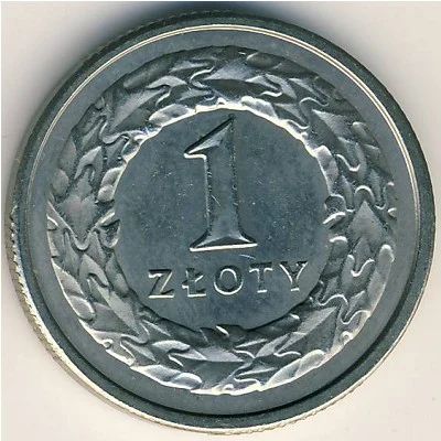 Лот: 8869362. Фото: 1. 1 злотый 1994 года. Польша. Состояние... Европа