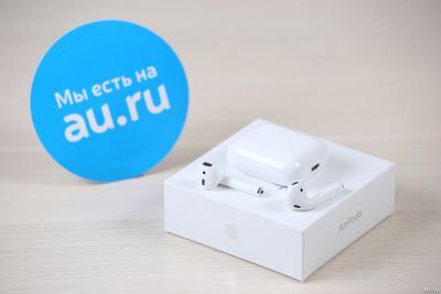 Лот: 13157438. Фото: 1. Беспроводные наушники Apple AirPods. Красноярск