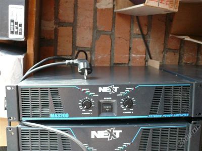 Лот: 2180729. Фото: 1. усилитель мощности "NEXT MA3200... Эстрадная акустика и усилители