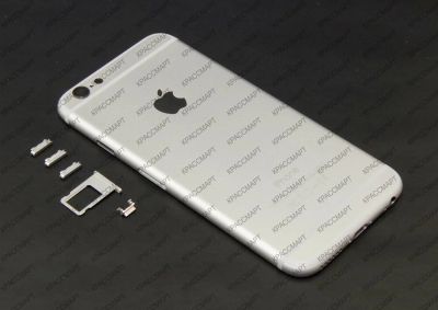 Лот: 8720235. Фото: 1. Корпус Apple iPhone 6 - Серый... Корпуса, клавиатуры, кнопки