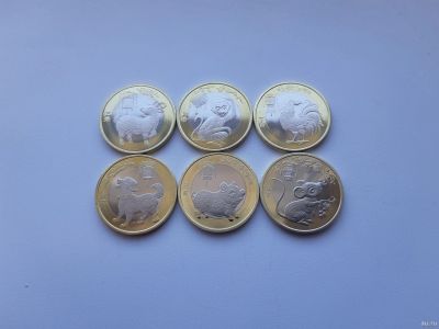 Лот: 13461750. Фото: 1. Китай 10 юаней 2015 - 2020 гг... Азия