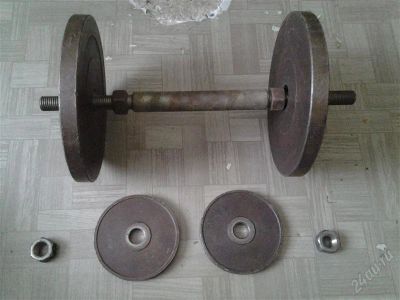 Лот: 1912414. Фото: 1. гантеля 13 кг. Гантели