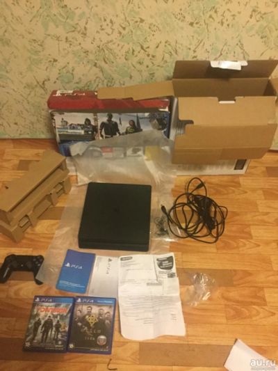 Лот: 8813238. Фото: 1. Sony PS4 slim 1 TB. Игровые приставки, консоли