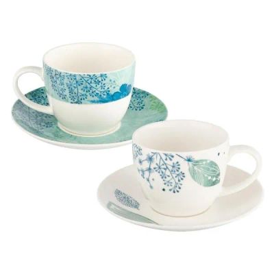 Лот: 24494034. Фото: 1. Чайный набор Gipfel Blue Lagoon... Предметы сервировки