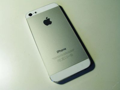 Лот: 3296558. Фото: 1. iPhone 5 32Gb White Neverlock... Смартфоны