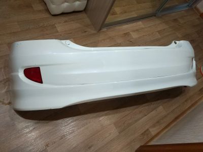 Лот: 14086620. Фото: 1. Бампер задний + губа Honda Civic... Кузов