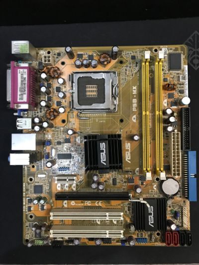 Лот: 15198001. Фото: 1. материнская плата ASUS P5B-MX. Материнские платы