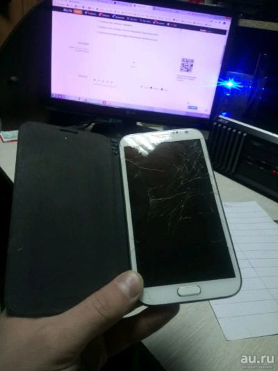 Лот: 15268241. Фото: 1. Смартфон Samsung galaxy note 2... Смартфоны