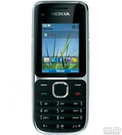 Лот: 18086098. Фото: 1. Nokia C2-01 Black. Кнопочные мобильные телефоны