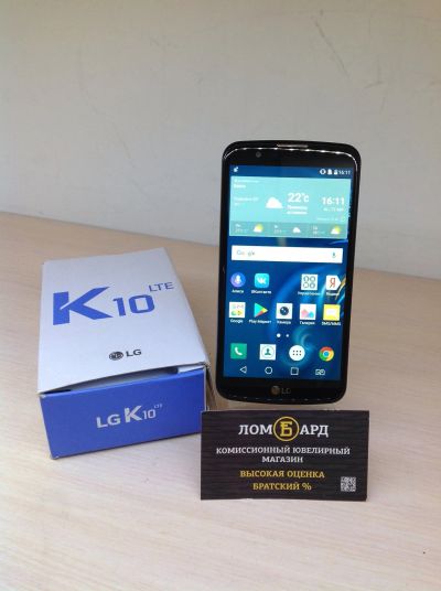 Лот: 11932383. Фото: 1. Смартфон LG K10 LTE K430DS. В... Смартфоны