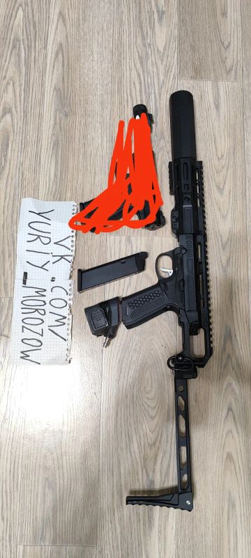 Лот: 25515428. Фото: 1. Стоайкбольный пистолет AAP-01. Пейнтбол, страйкбол
