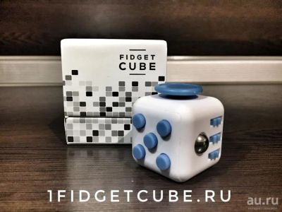 Лот: 9162864. Фото: 1. Fidget Cube (Фиджет Куб) Голубой... Подарки на 8 марта