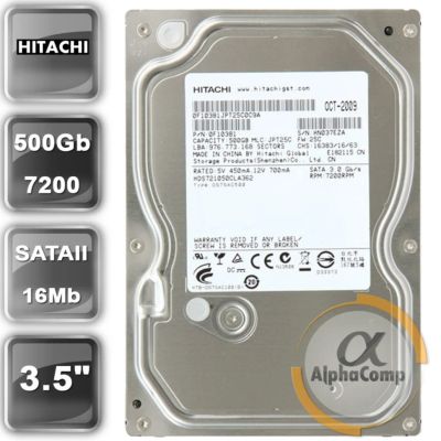 Лот: 14858844. Фото: 1. Жесткий диск для ПК: Hitachi... Жёсткие диски (HDD)