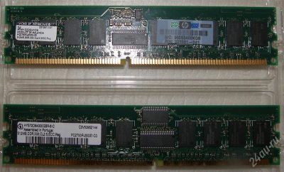 Лот: 448528. Фото: 1. Память PC2700R 512MB DDR 333 CL2... Оперативная память