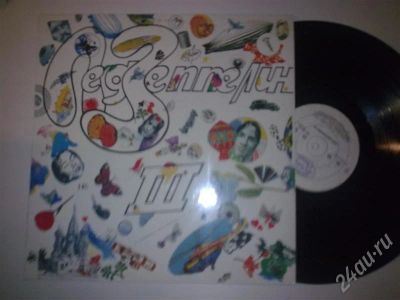 Лот: 260864. Фото: 1. Vinyl Led Zeppelin III СПБ 1992. Аудиозаписи