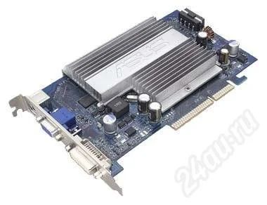 Лот: 312559. Фото: 1. ASUS GeForce 7600 GS AGP 256 Mb... Видеокарты