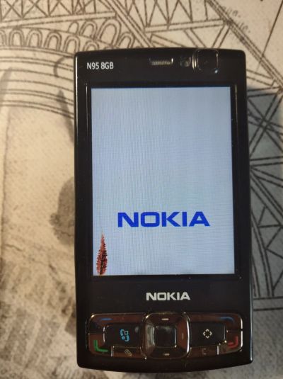 Лот: 20305307. Фото: 1. Nokia n95 8gb! Оригинал!. Кнопочные мобильные телефоны