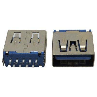Лот: 22491793. Фото: 1. Разъём USB №164 ver.3.0 female... Разъёмы