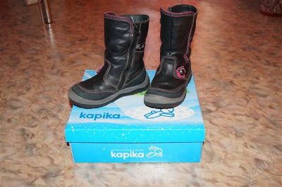 Лот: 2755865. Фото: 1. Сапоги зимние Kapika 28р. Другое (дети растут)