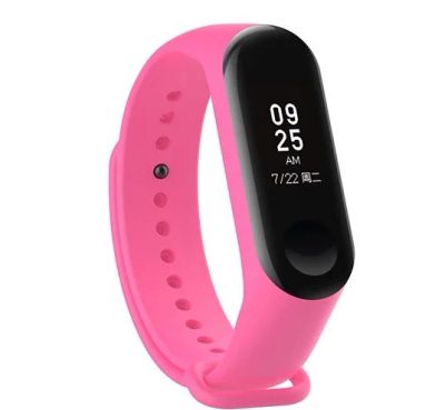 Лот: 17195138. Фото: 1. Ремешок Xiaomi Mi Band 3/4 силиконовый... Смарт-часы, фитнес-браслеты, аксессуары
