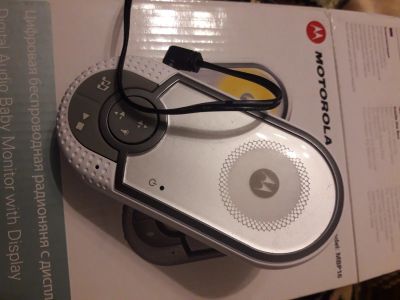 Лот: 16978001. Фото: 1. Радионяня Motorola MBP16 в отличном... Радио- и видеоняни
