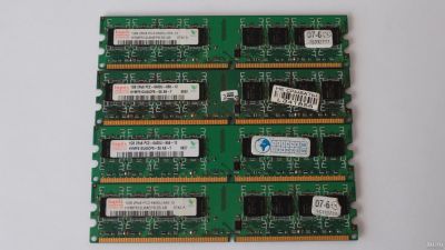 Лот: 18277904. Фото: 1. hynix PC2 6400 4*1Gb Комплект. Оперативная память