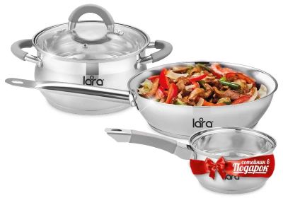 Лот: 15431371. Фото: 1. Набор посуды LARA LR02-110 Bell... Кухонные аксессуары