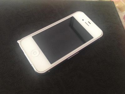Лот: 3845242. Фото: 1. iPhone 4, white, 16gb, в отличном... Смартфоны