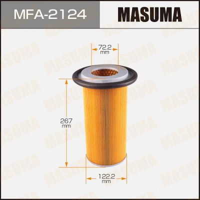 Лот: 17643485. Фото: 1. Воздушный фильтр MFA-2124 MASUMA... Расходные материалы