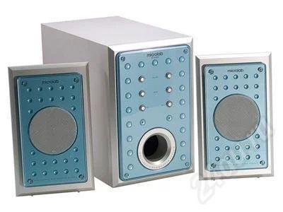 Лот: 583674. Фото: 1. 2.1 колонки с рубля (Microlab). Акустические системы