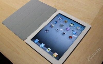 Лот: 979583. Фото: 1. iPad 2 16Gb WiFi ( WHITE) + обложка... Смартфоны
