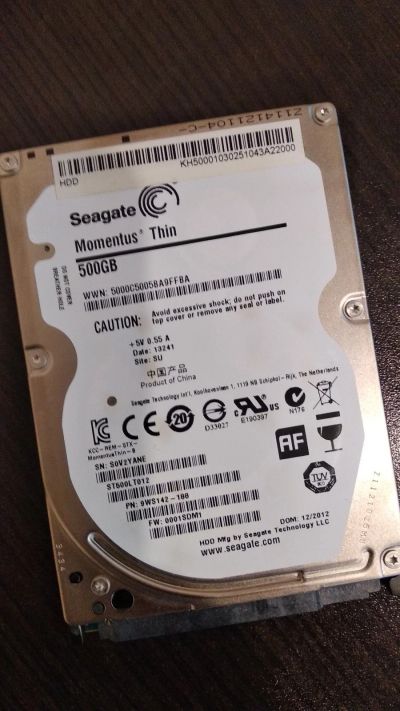 Лот: 14535829. Фото: 1. Seagate ST500LT012 500 Gb Для... Жёсткие диски (HDD)