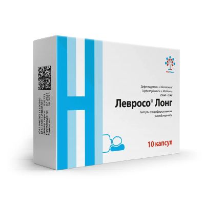 Лот: 23715271. Фото: 1. Левросо Лонг капс.с модиф.высвоб... Лекарства