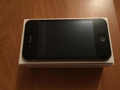 Лот: 5337181. Фото: 1. iPhone 4s 16GB Black. Без обмена... Смартфоны