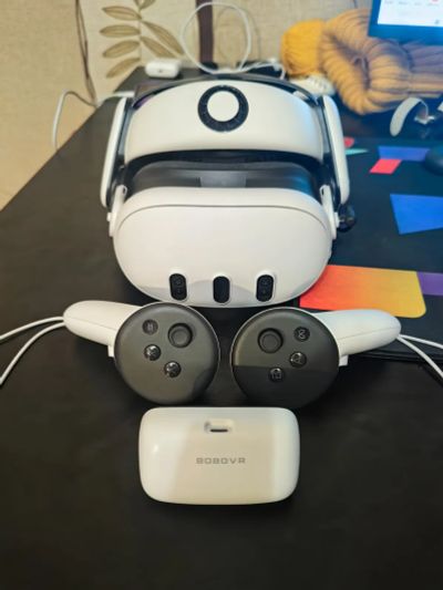 Лот: 24330536. Фото: 1. VR шлем Oculus quest 3 128gb. Очки, шлемы виртуальной реальности