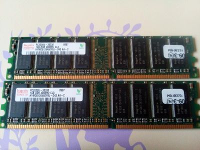 Лот: 15521970. Фото: 1. Hynix pc3200 2gb ddr400 mhz. Оперативная память