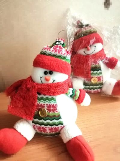 Лот: 15157882. Фото: 1. Снеговик новогодний! ☃️. Подарки на Новый год