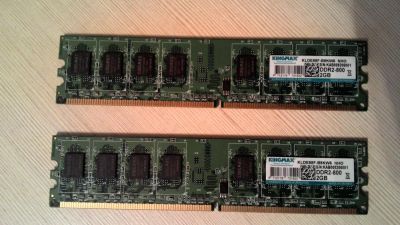 Лот: 6199026. Фото: 1. Kingmax 2GB (KLDE88F-B8KW6) DDR2... Оперативная память