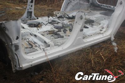 Лот: 10538804. Фото: 1. порог кузова FL toyota ipsum ACM26... Другое (автозапчасти)