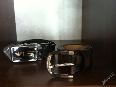 Лот: 1594257. Фото: 1. ремни armani, louis vuitton. Ремни, пояса