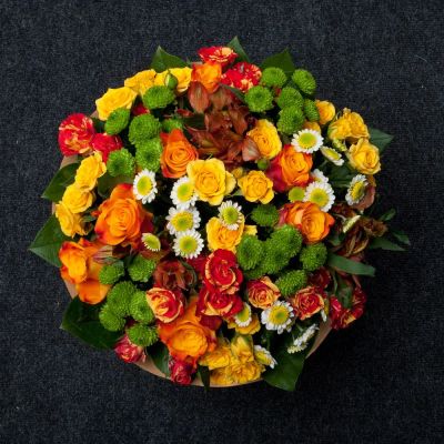 Лот: 7268767. Фото: 1. Сборный букет. Цветы на Щорса... Свежие цветы