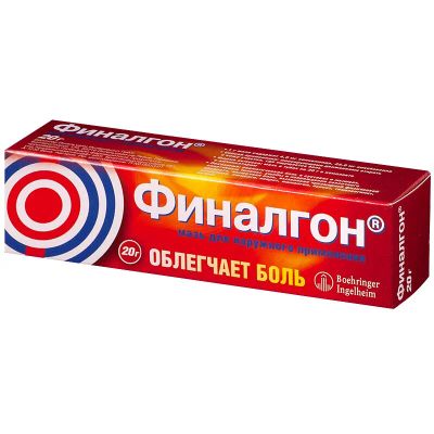 Лот: 24315972. Фото: 1. Финалгон мазь 20 г. Лекарства