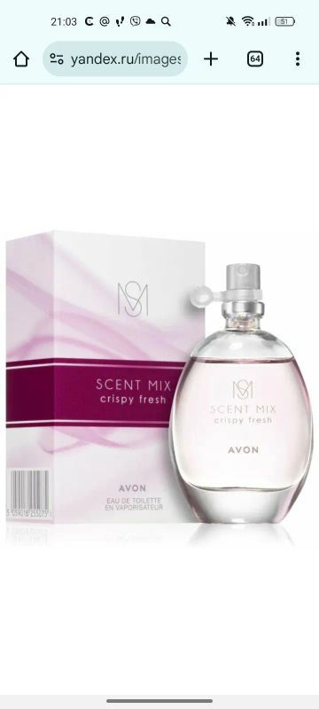 Лот: 17563043. Фото: 1. Туалетная вода Crispy Fresh (scent... Женская парфюмерия