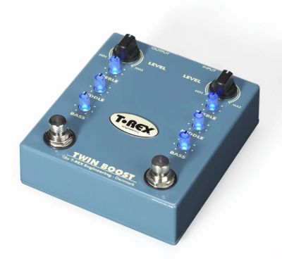 Лот: 4814912. Фото: 1. T-Rex Twin Boost Бустер (Низкая... Гитарные эффекты и комбоусилители