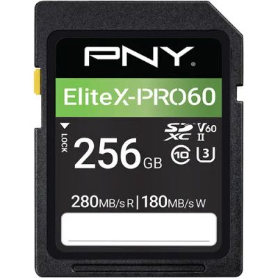 Лот: 21437743. Фото: 1. Карта памяти PNY 256GB EliteX-PRO60... Карты памяти
