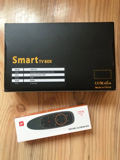 Лот: 15603895. Фото: 1. Смарт ТВ приставка Android 9,0... Другое (тв и видео)