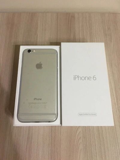 Лот: 8114928. Фото: 1. iPhone 6 Silver (новье). Смартфоны