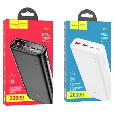 Лот: 20563109. Фото: 1. Power Bank USB-C (20000 mAh, 20W... Внешние, портативные аккумуляторы для смартфонов (Power bank)