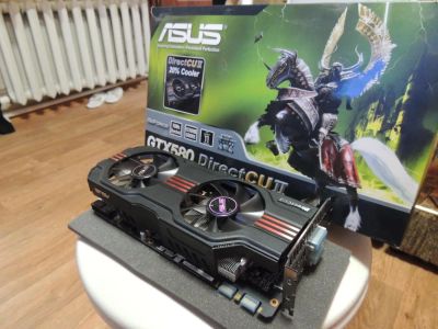 Лот: 6273706. Фото: 1. ASUS Geforce GTX 580 Direct CU... Видеокарты