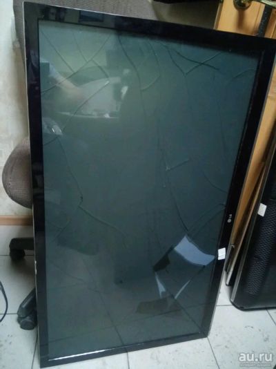 Лот: 15470861. Фото: 1. Телевизор LG 42PM4700-ZA разбит... Телевизоры